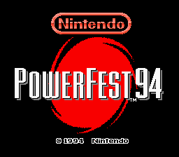 Powerfest 94 Title Screen